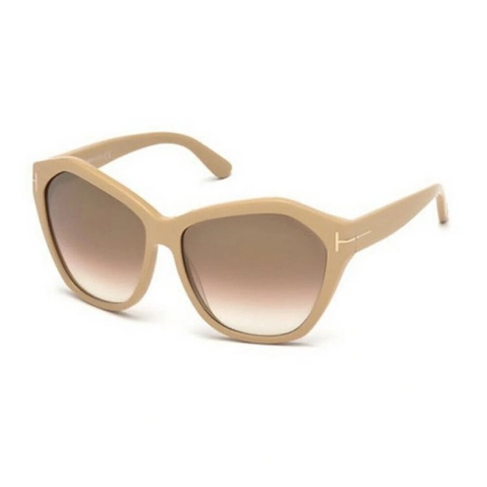 NEW TOM FORD FT0317/S 72L SUNGLASSES TF317 72L NUDE WOMEN CAT EYE EYEWEAR